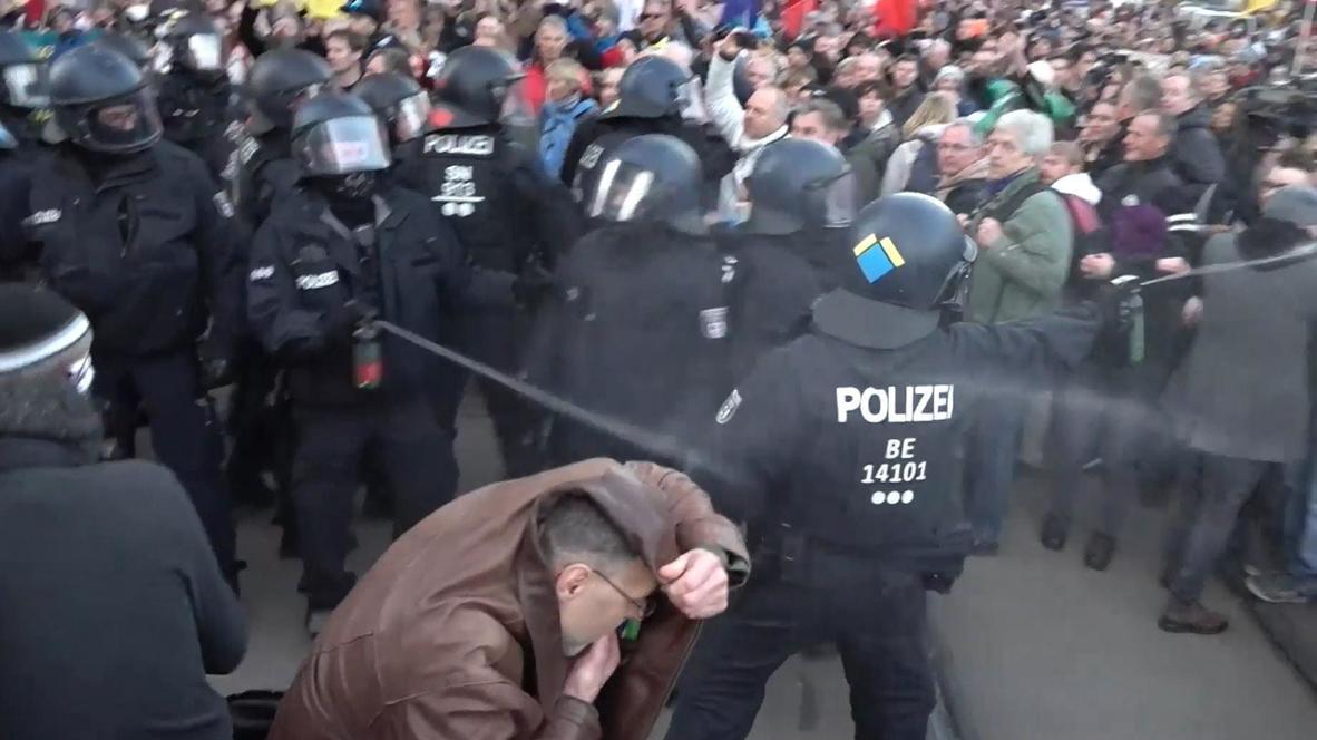Germany: Clashes, arrests as thousands of COVID sceptics rally in Leipzig
