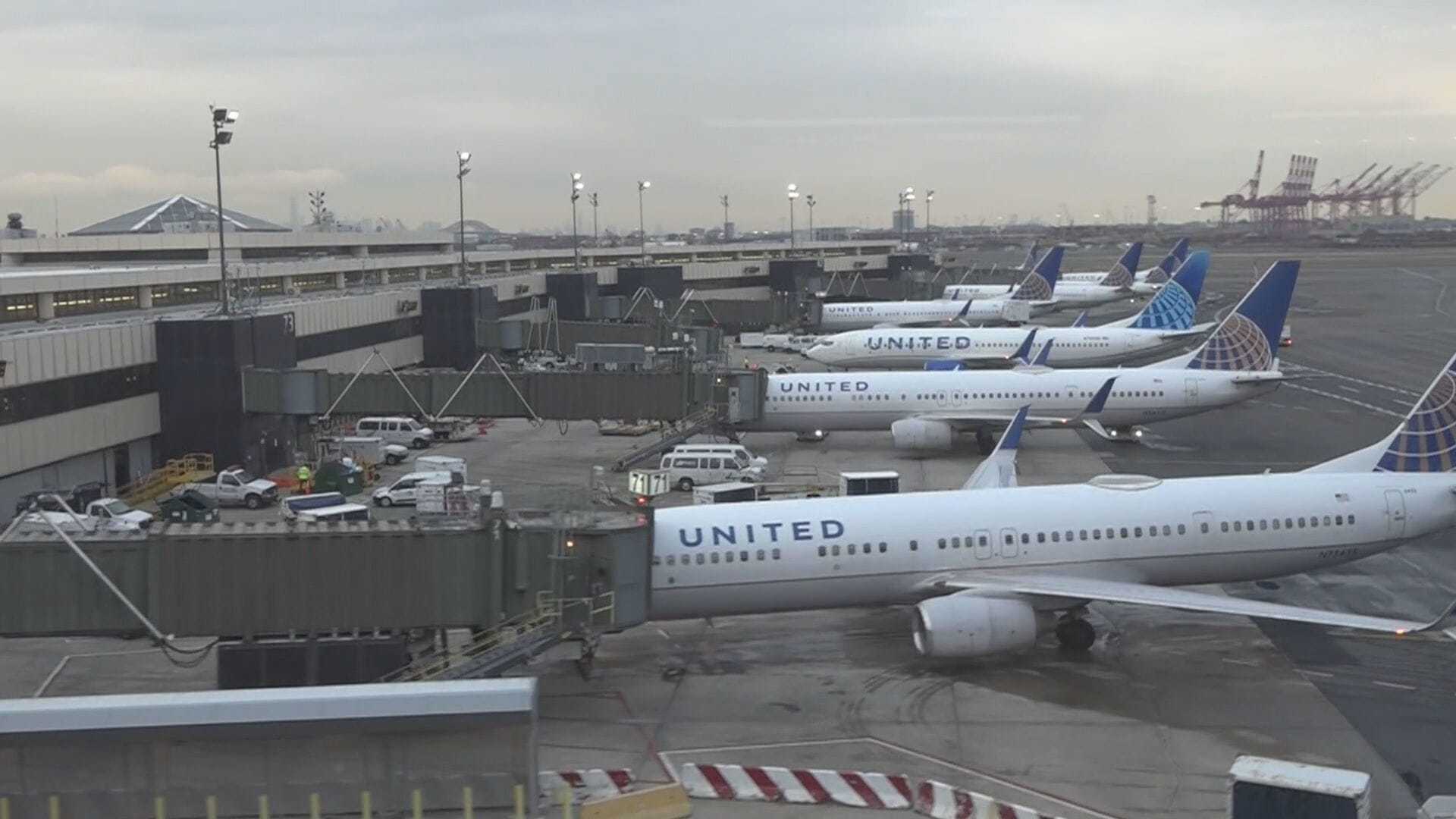 USA Last flight from Johannesburg arrives in Newark before