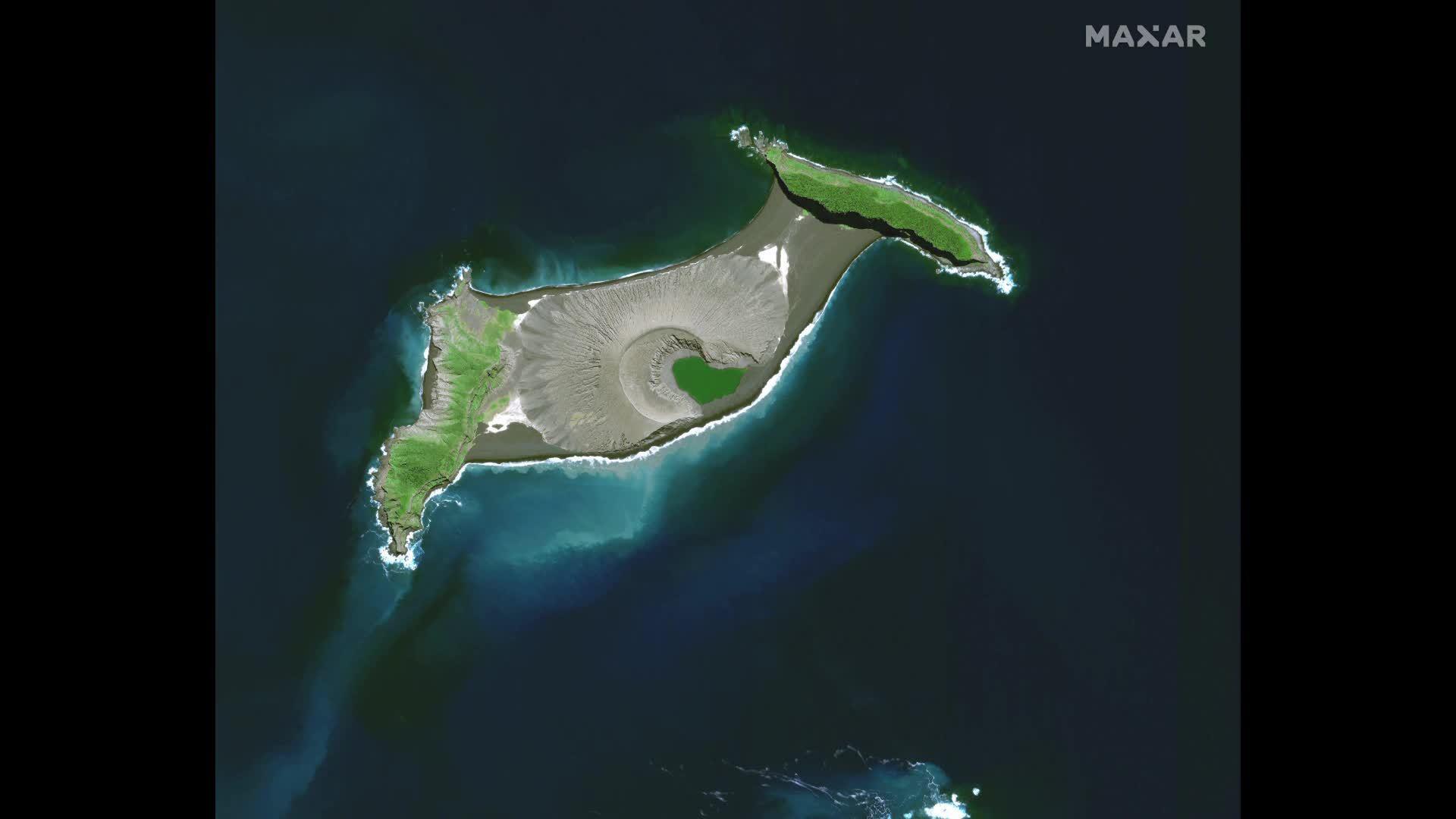 Tonga Before and after satellite photos show impact of eruption