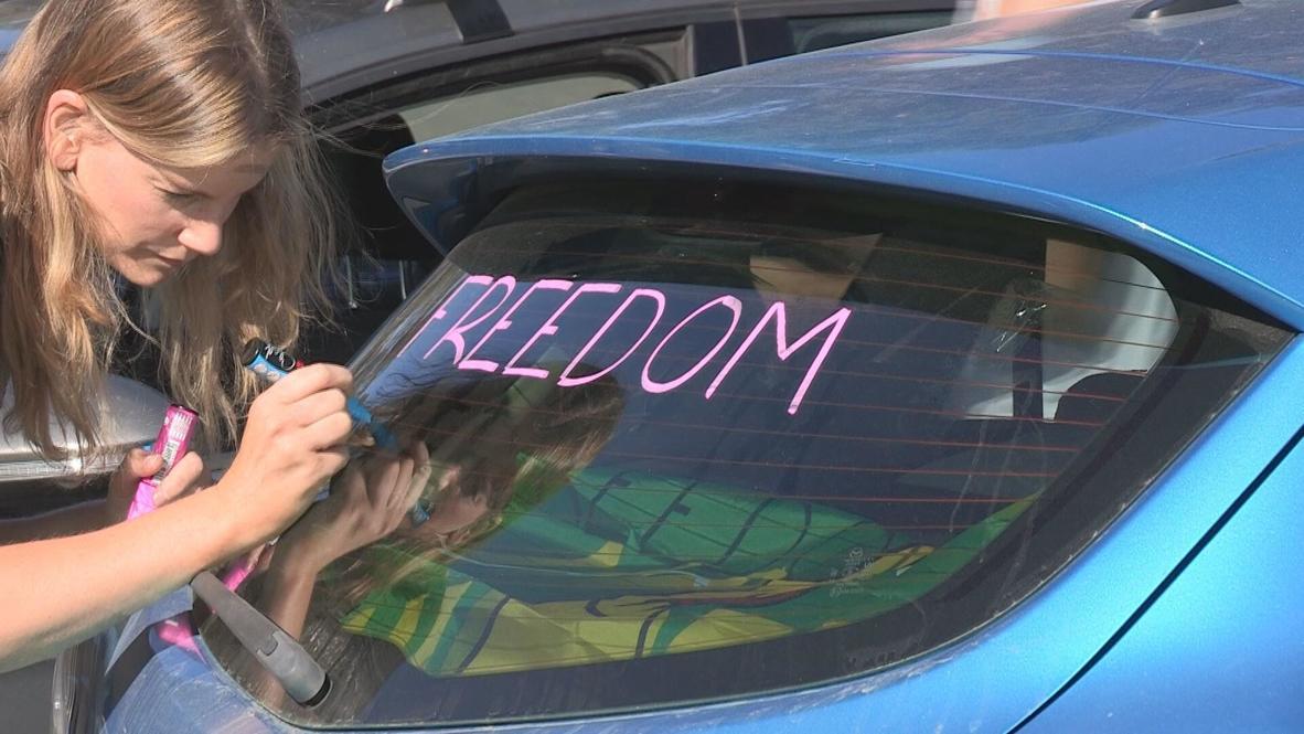 Australia: Convoy leaves Seymour for Canberra ahead of weekend protests against COVID restrix