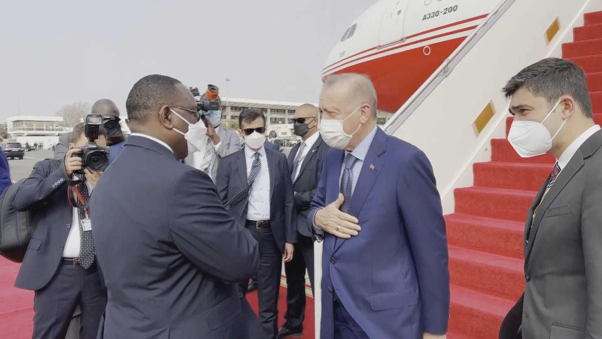 Senegal Erdogan Visits Senegal On Three nation Africa Tour Video Ruptly