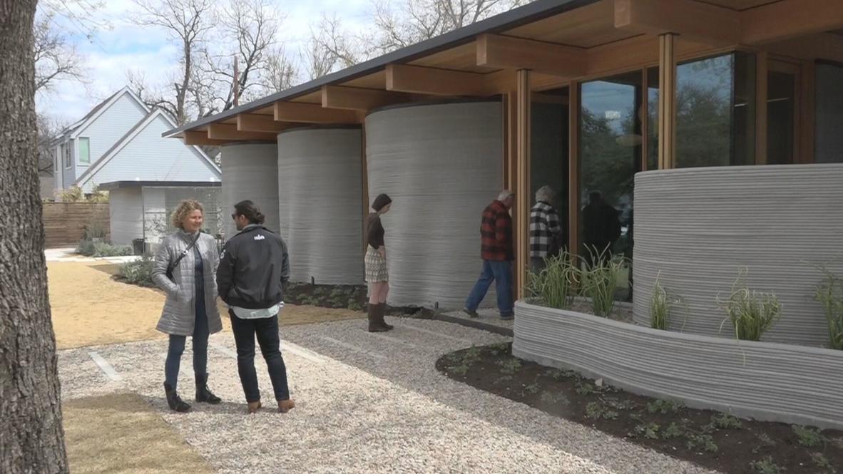 USA First 3Dprinted houses for sale completed in Austin Video Ruptly