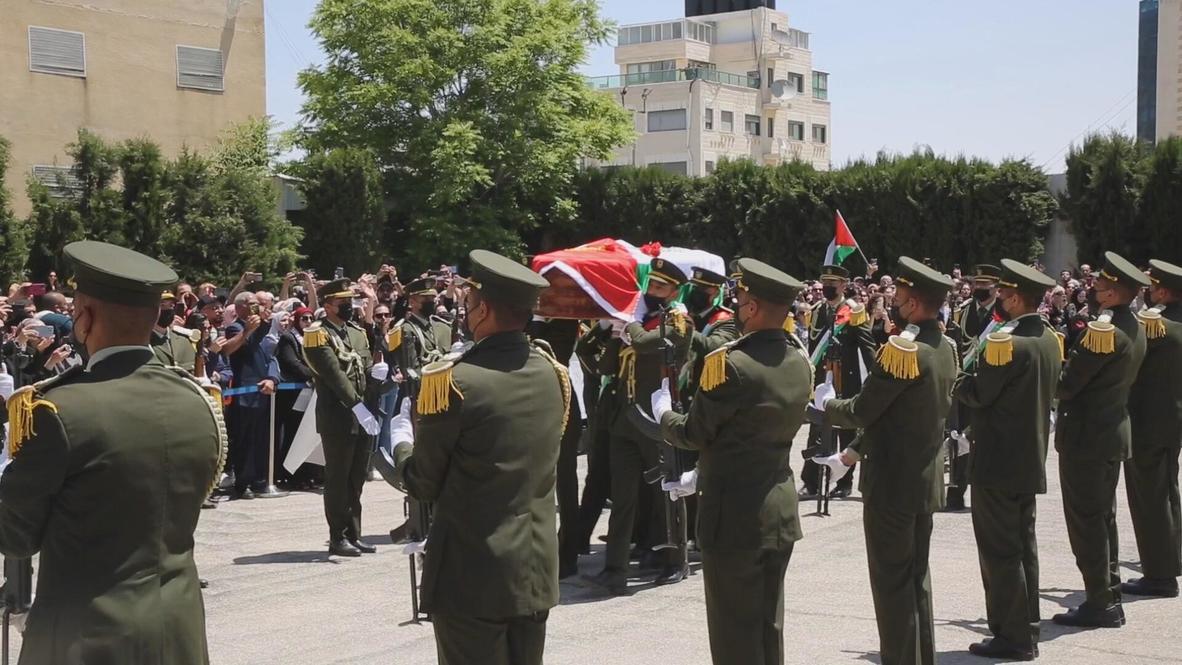 State of Palestine: Funeral for veteran Palestinian journalist killed in West Bank takes place in Ramallah