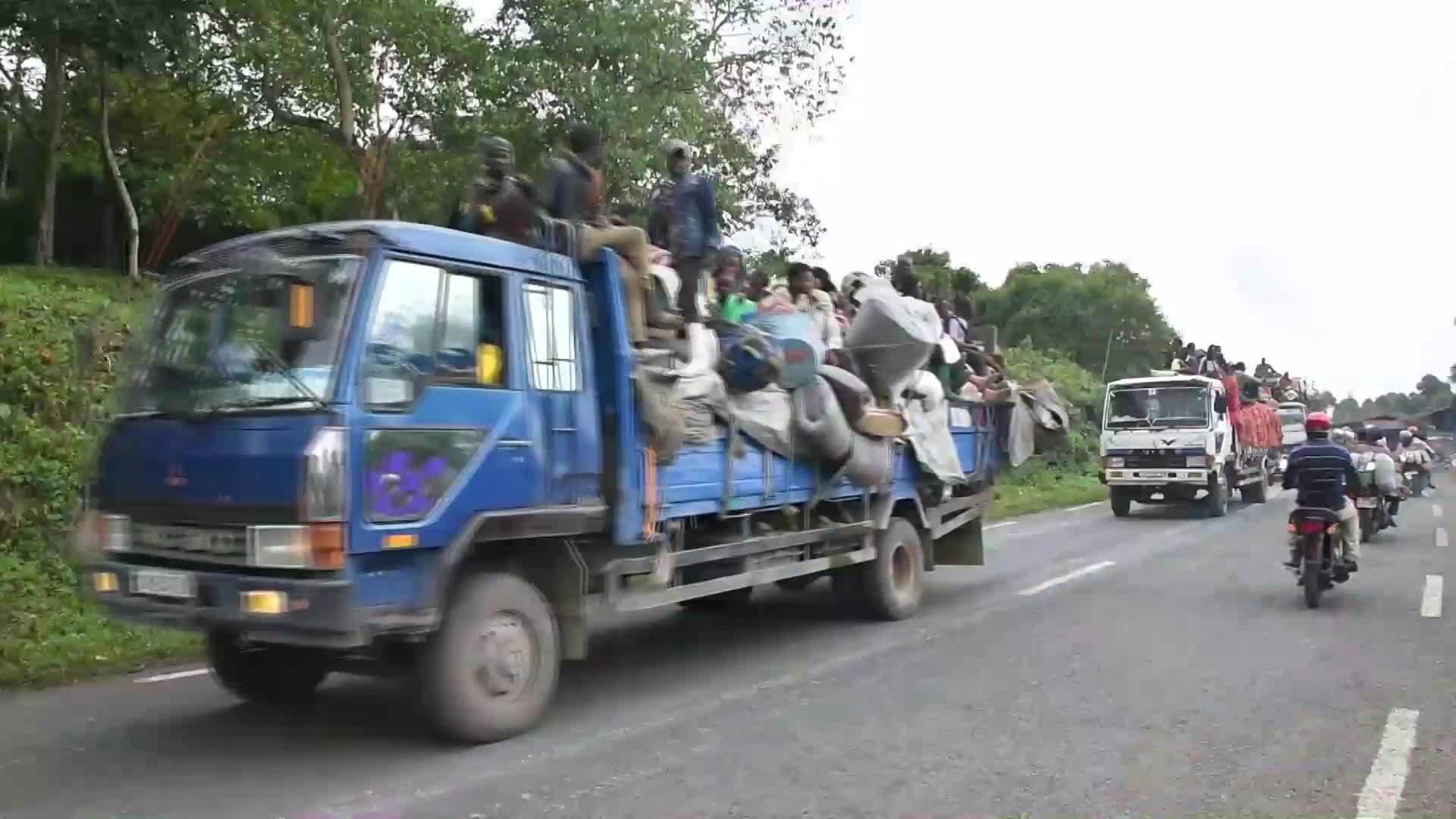 Democratic Republic Of Congo Thousands Evacuate Area Seeing Intense 