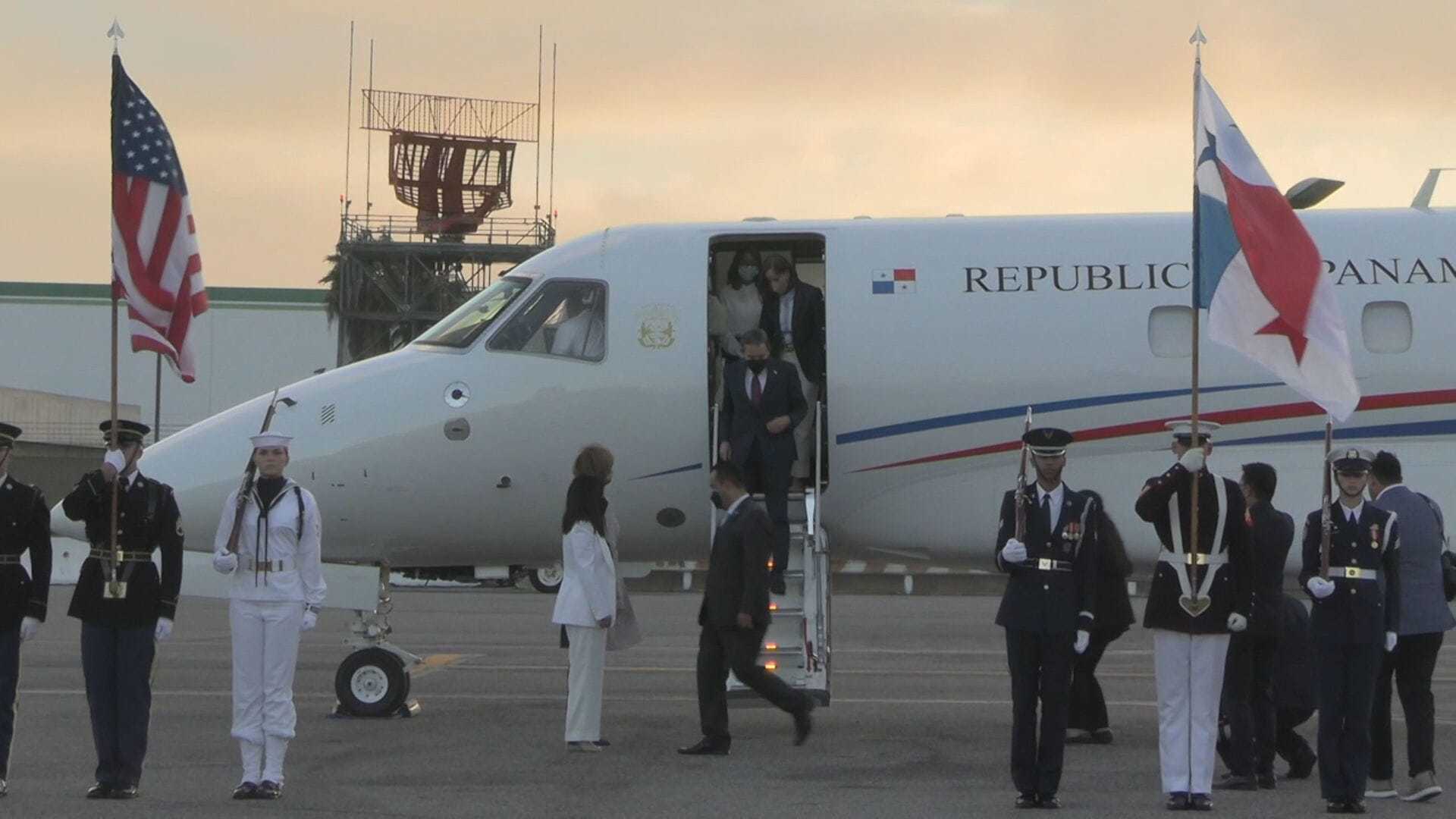 USA Panama, Chile leaders arrive in LA for Americas Summit Video Ruptly
