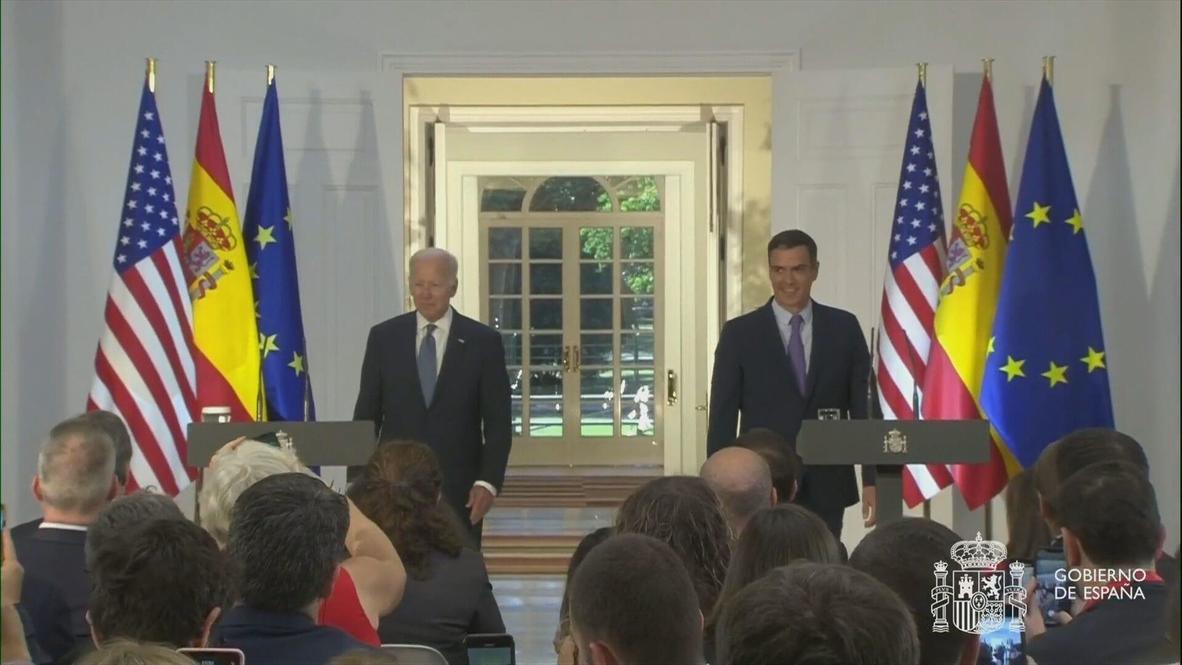Spain PM Sanchez And President Biden Strike Deal On US Military Access 