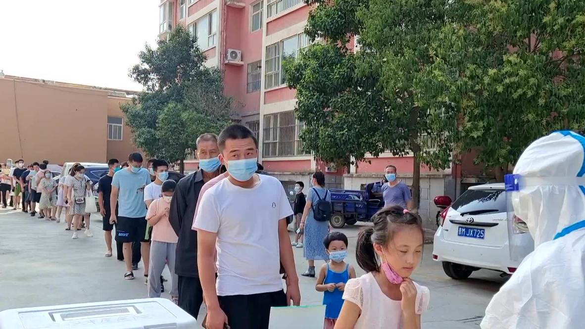 China: Mass COVID-19 testing kicks off amid lockdown in Yuncheng