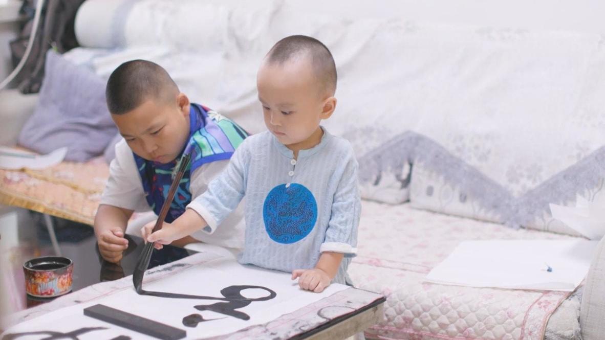 A stroke of genius - Three-year-old Chinese boy goes viral for amazing calligraphy skills