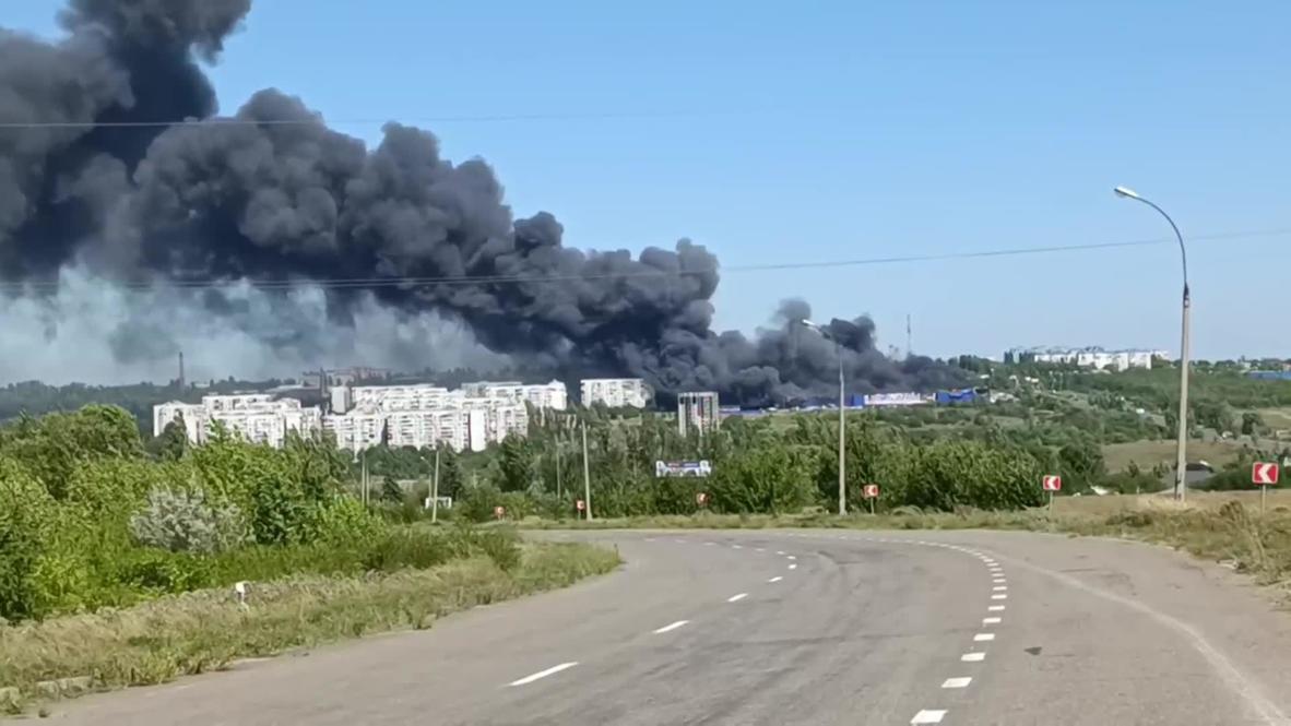 DPR: 'Galaktika' shopping mall area in Donetsk attacked - Territorial Defence Headquarters