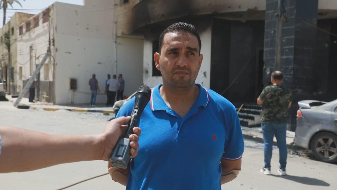 Libya: 'Destruction is all around' - Tripoli residents demand security following deadly clashes between rival govt supporters
