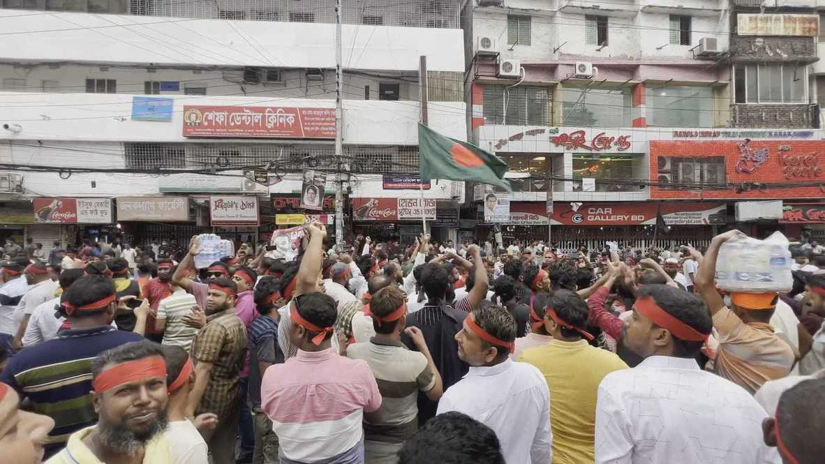 Bangladesh: Thousands rally in Dhaka against police brutality a day after BNP activist's death