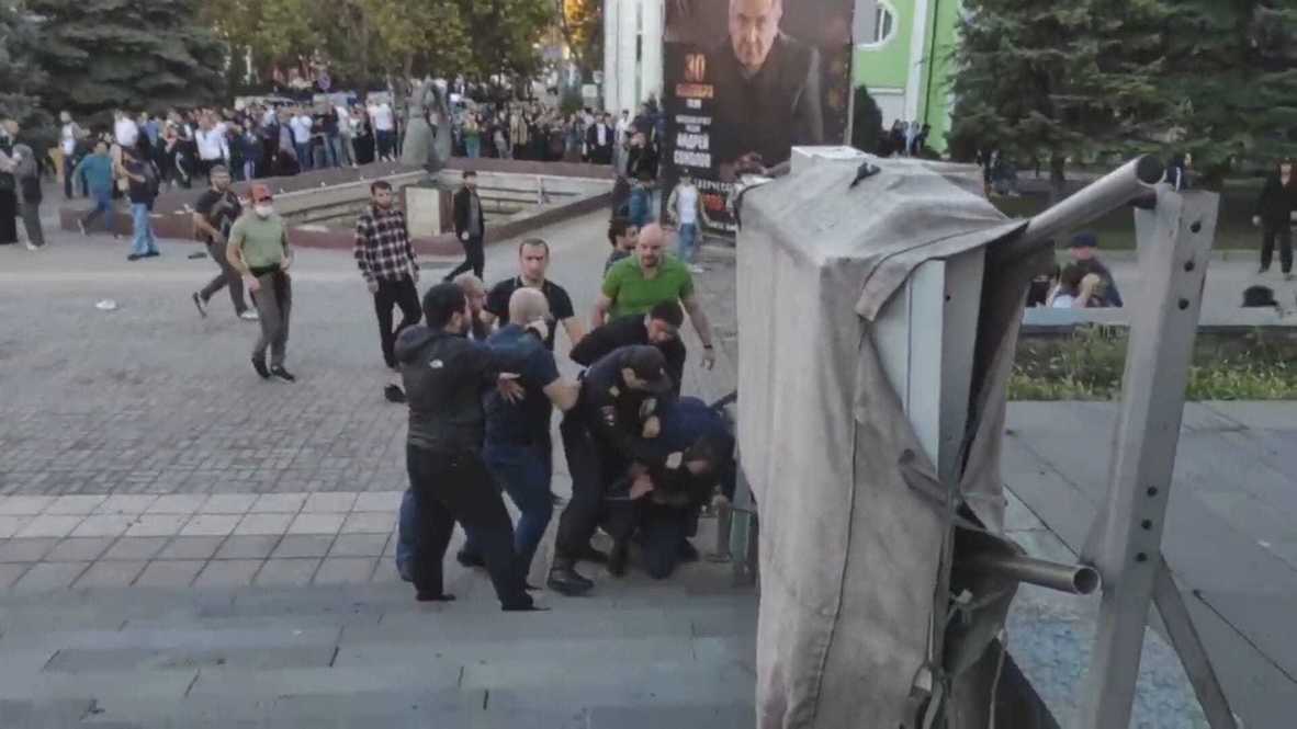 Russia: Rallies in support of military operation in Ukraine and against partial mobilisation held in Dagestan