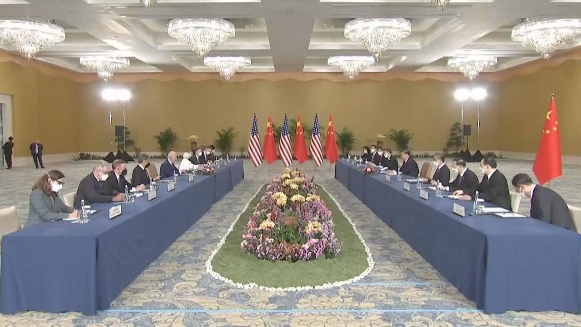 Indonesia: Biden and Xi hold first face-to-face meeting as presidents