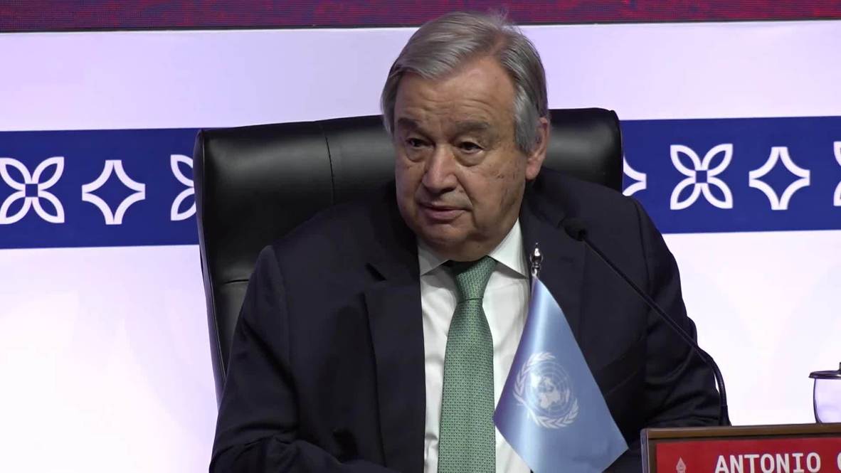 Indonesia: 'Extremely relevant development but we are not involved' - Guterres on speculation of Russia-US talks in Ankara