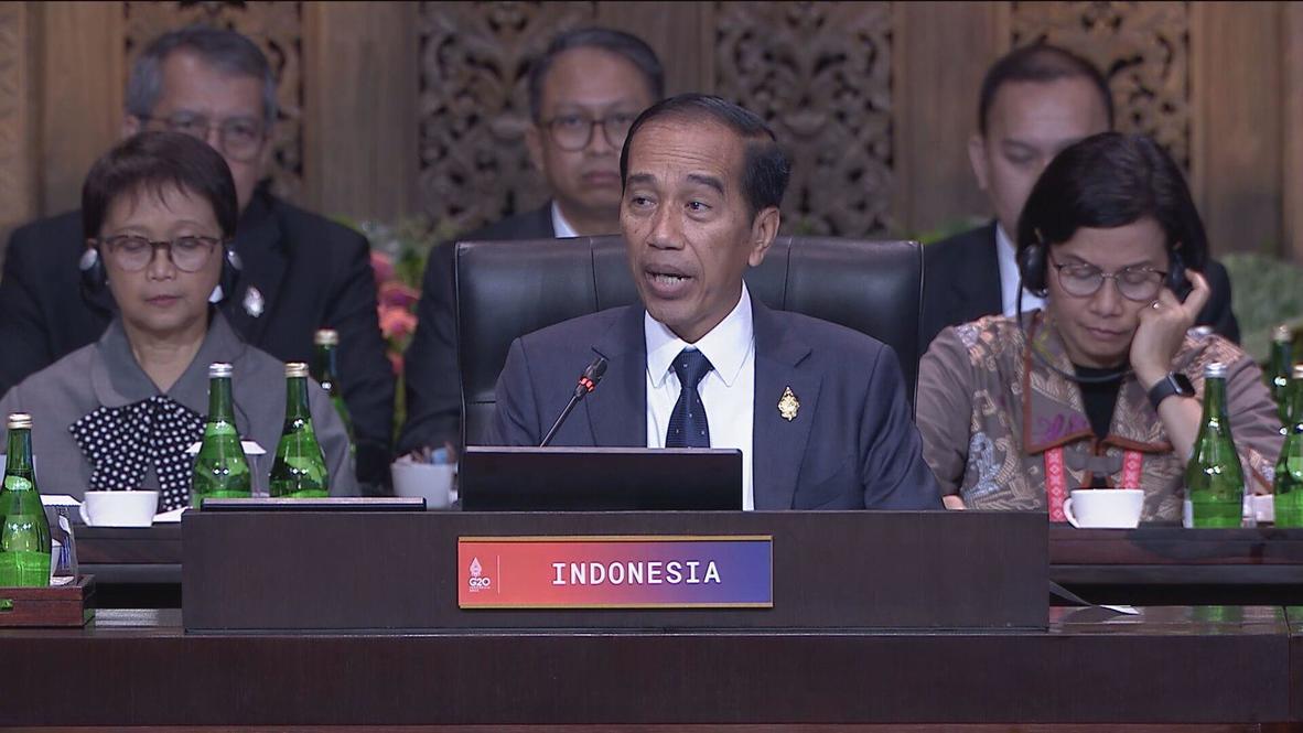 Indonesia: 'We must not allow the world to fall into another cold war' - Pres Widodo at G20 opening ceremony