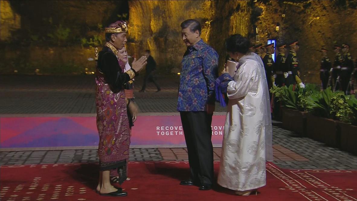 Indonesia: Biden absent as President Joko Widodo hosts G20 leaders for gala dinner