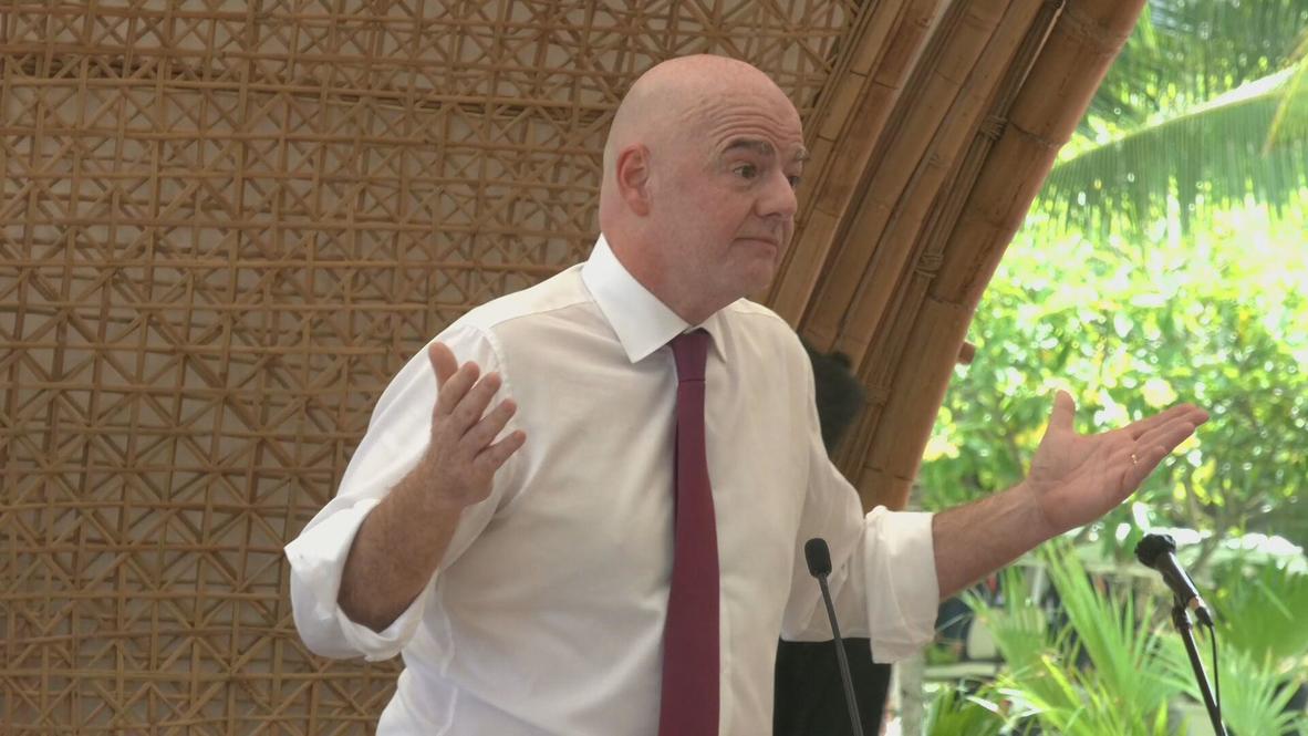 Indonesia: FIFA president calls for ceasefire in Ukraine during Qatar World Cup