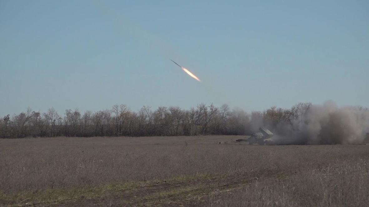 Расчеты РСЗО "Град" выполнили огневые задачи в зоне СВО - Минобороны России