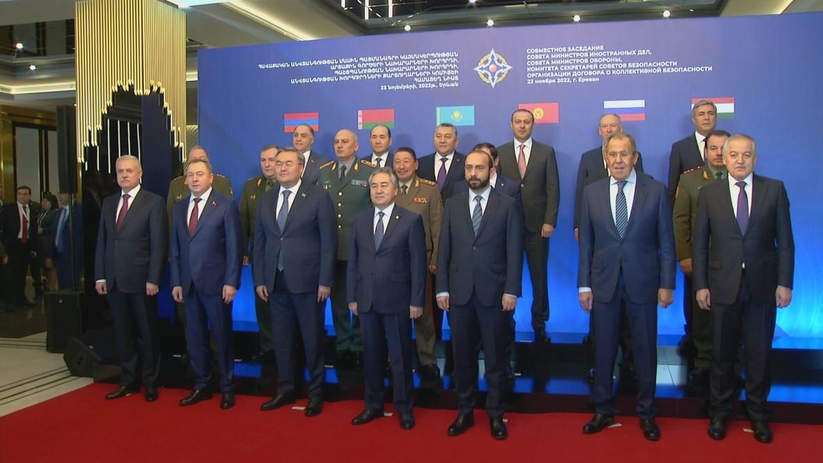 Армения: Главы МИД, министры обороны и секретари совбезов прибыли на заседание ОДКБ в Ереване