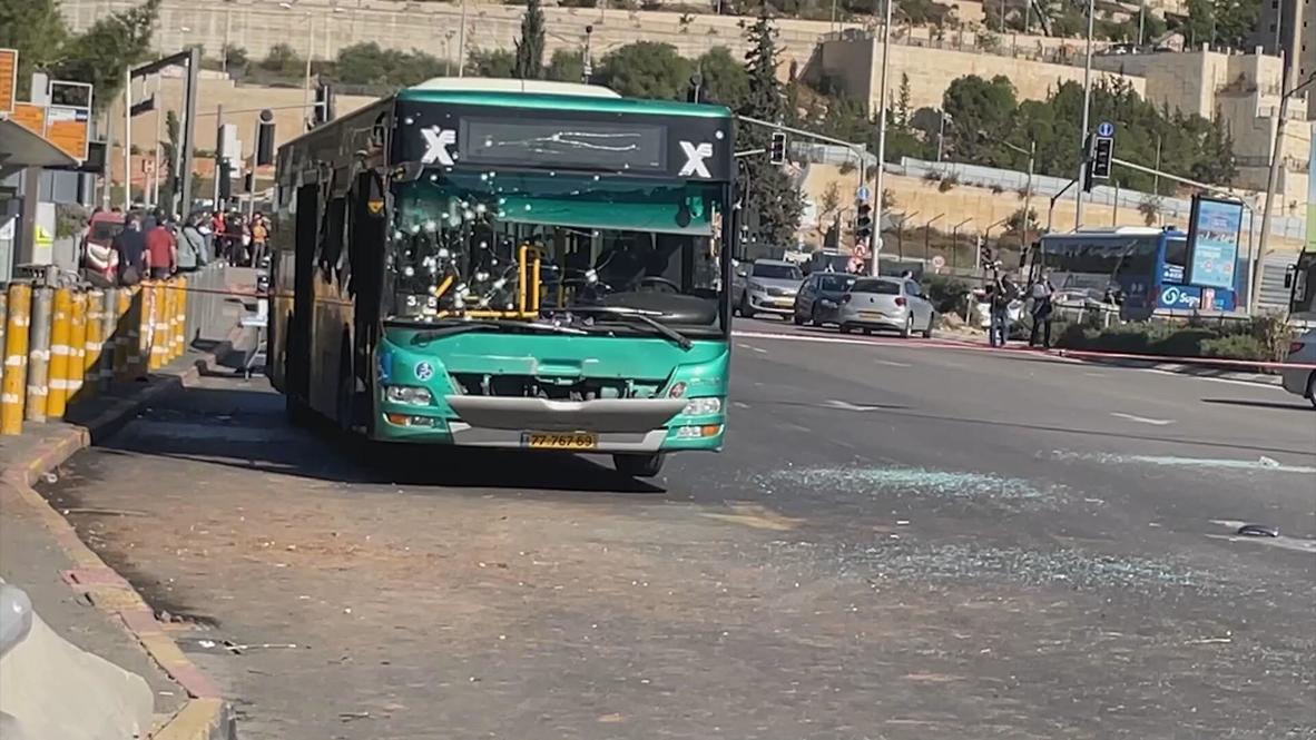 Israel: One killed, dozens injured in two bus stop explosions near entrance to Jerusalem