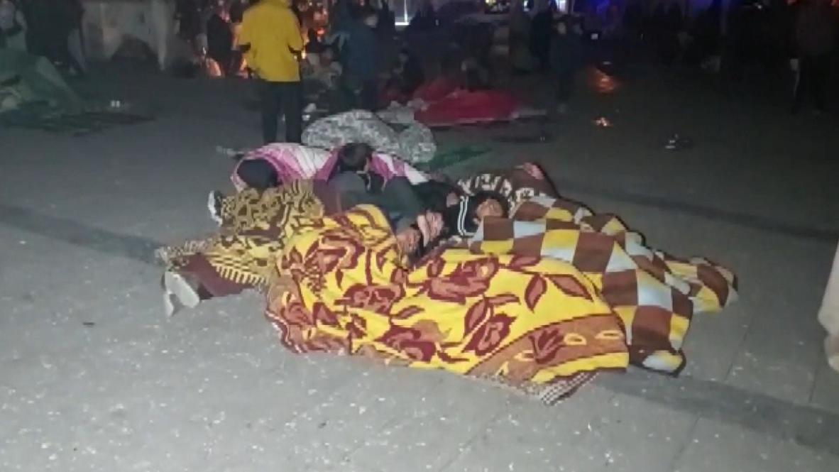 Turkey: Duzce residents flee homes for night on streets after 5.9 magnitude quake