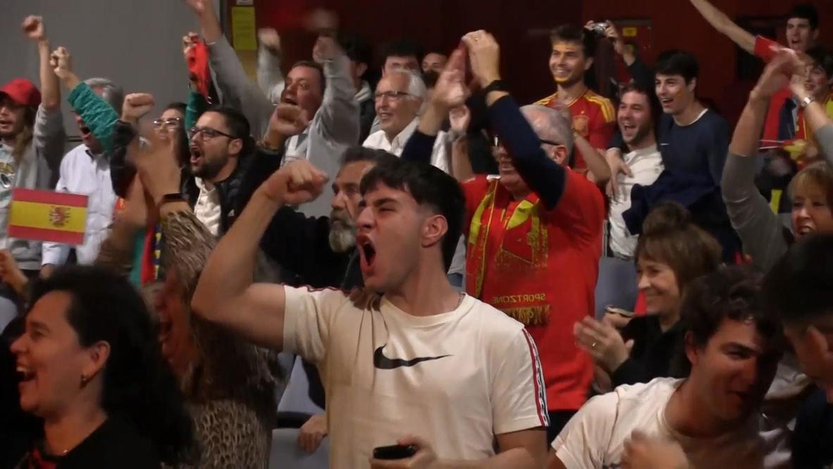 Spain: 'Great game!' - Fans go wild in Madrid after La Roja thrash Costa Rica 7-0