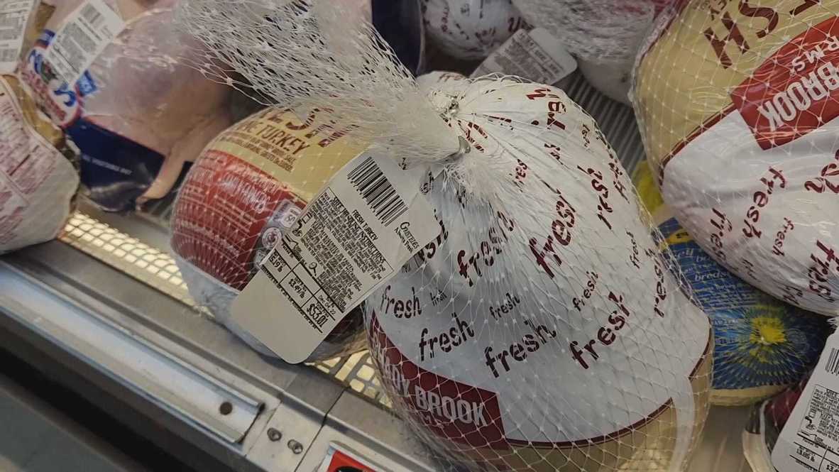 USA: Inflation driving Thanksgiving meal prices higher, as seen in NYC