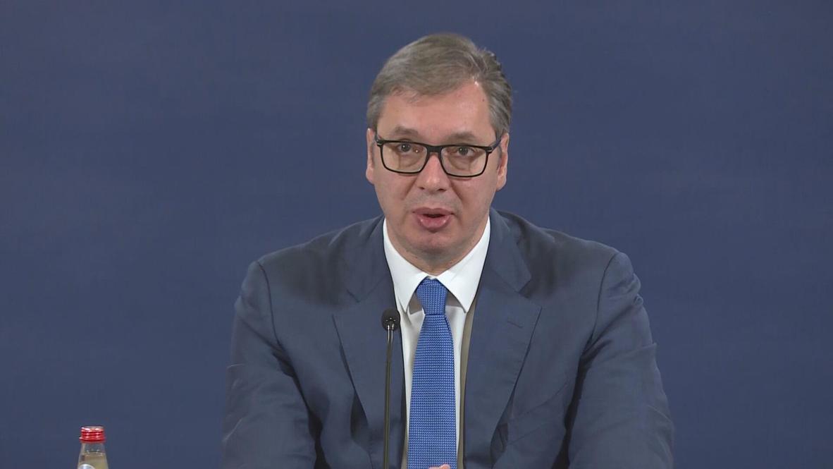 Serbia: 'Serbs are fed up with everything' - President Vucic after deal with Pristina on license plates