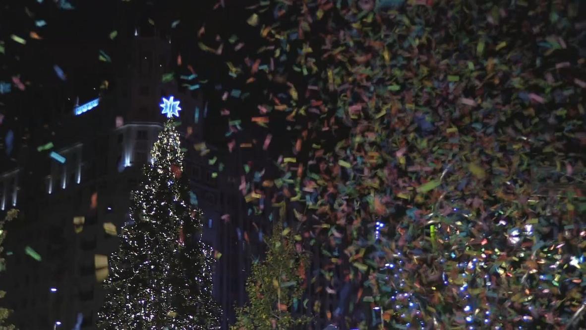 Spain: Let there be lights! Madrid's festive illuminations start the Christmas countdown