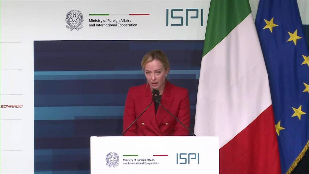Italy: 'Mediterranean represents the backbone of energy security' - PM Meloni