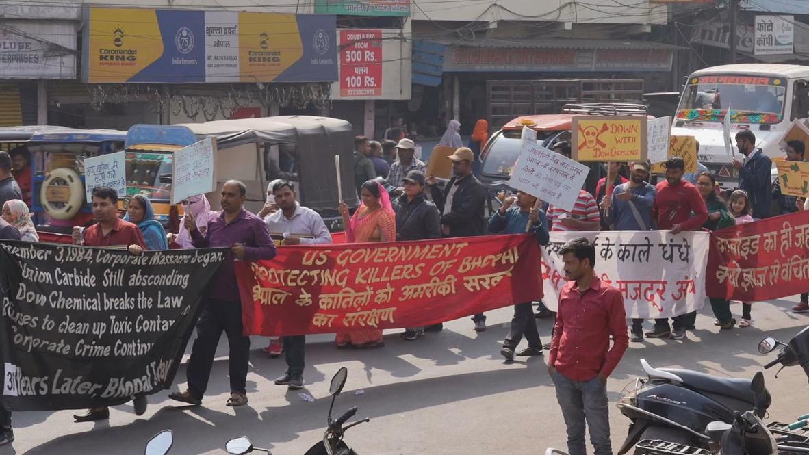India: Protesters hold rally on 38th anniversary of Bhopal gas disaster