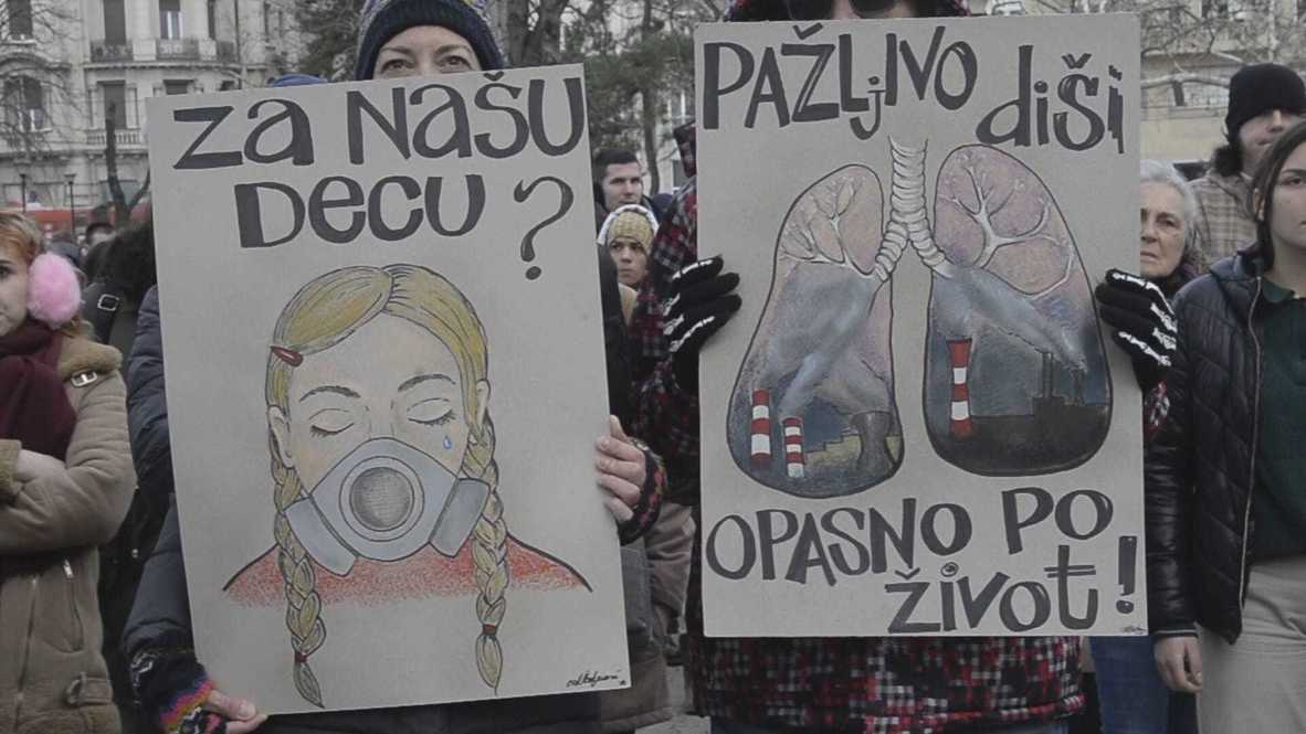 Serbia 'Solution must come from the top' Rally calls for govt action