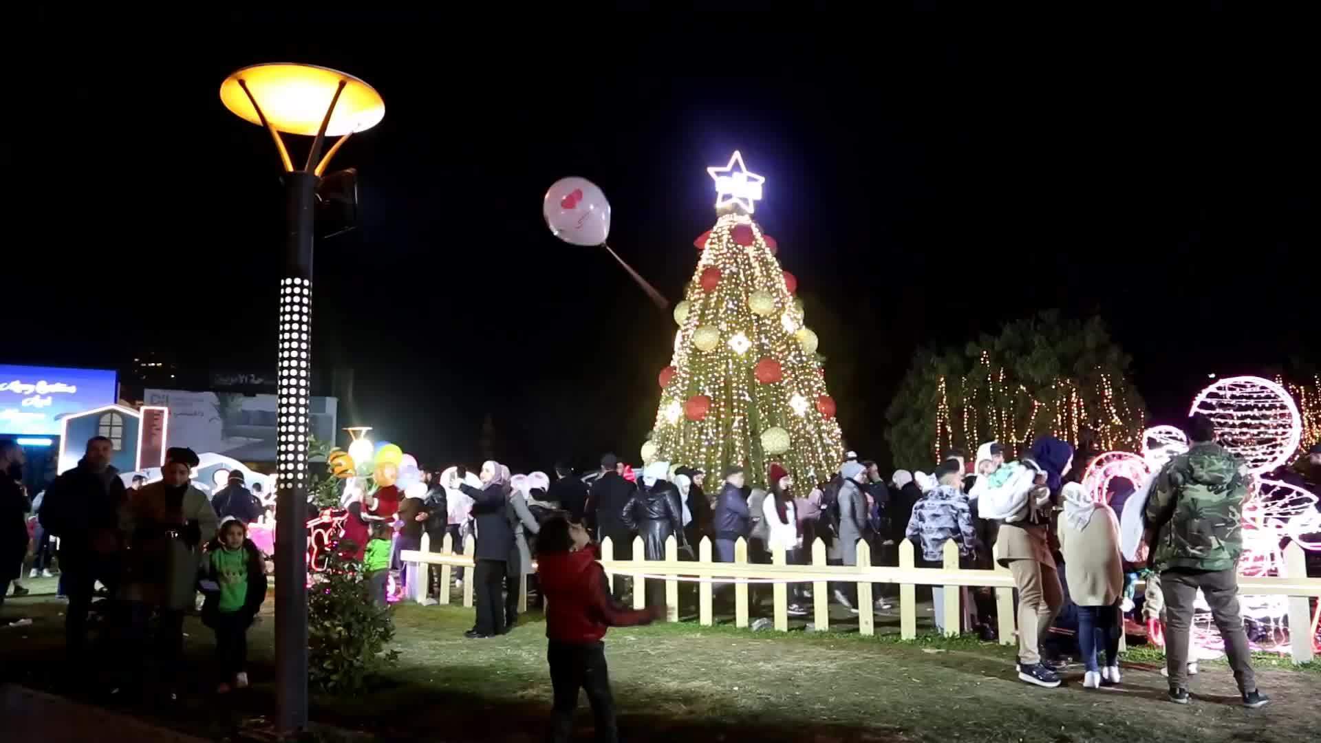 Syria 'Goodness and prosperity for all' Hundreds New Year