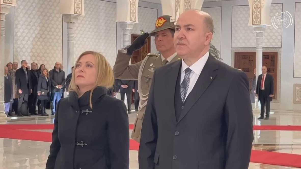 Algeria: PM Benabderrahmane receives Italian PM Meloni in Algiers