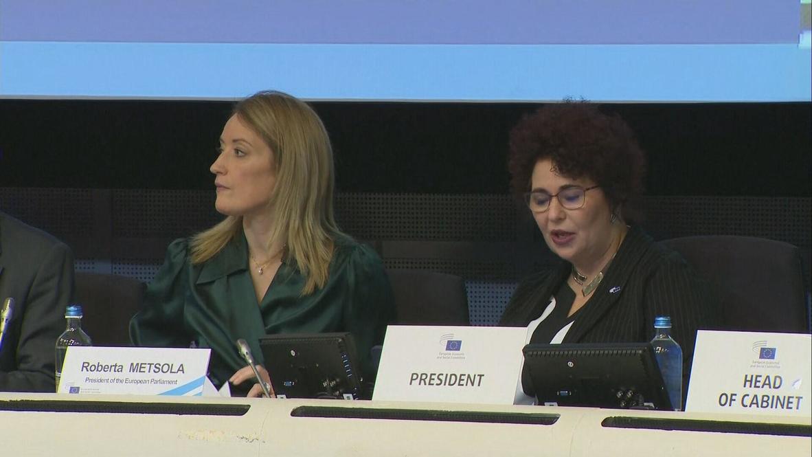 Belgium: 'War has changed everything' - EP President Metsola on EU's response to 2023 political challenges