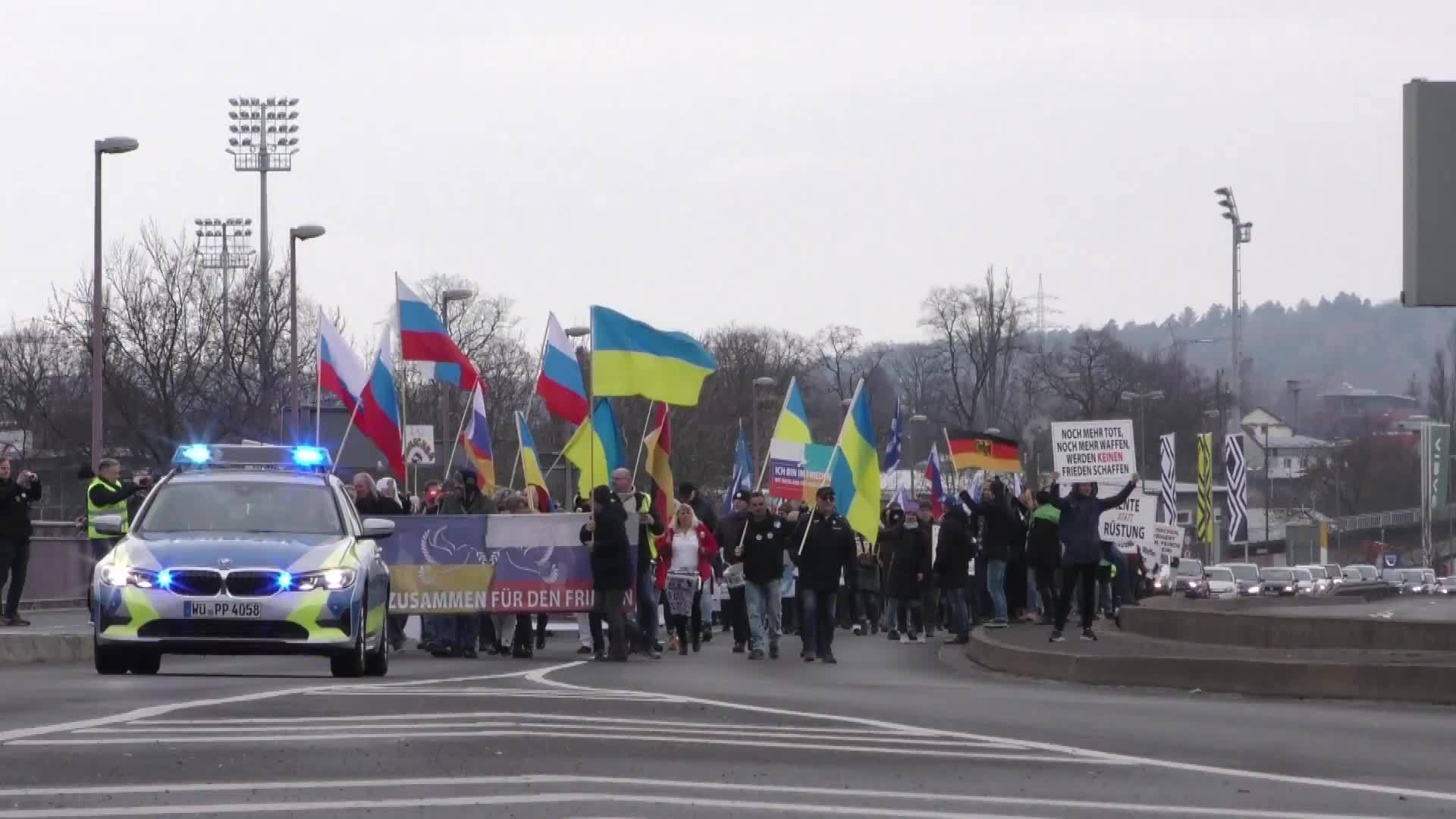 Germany Weapons Do Not Bring Peace Hundreds Rally In Bavaria 