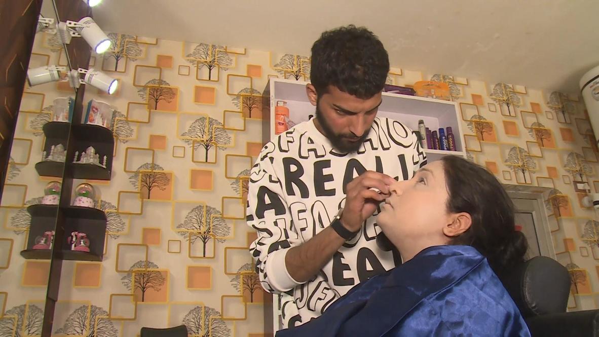 Fast and fabulous! Male beautician breaks world record for ‘fastest Indian bridal makeup