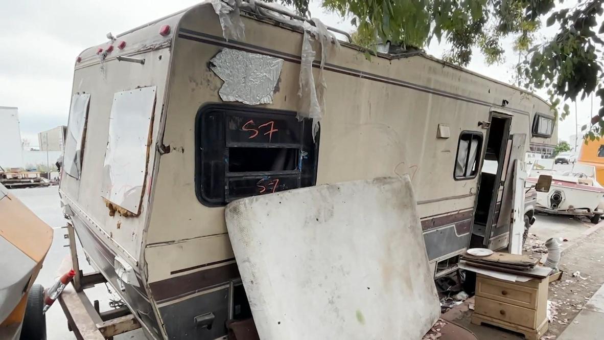 USA Thousands take up residence in dilapidated RVs amid unaffordable