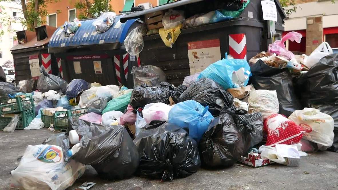 Italy High temperatures and lack of staff aggravate litter problem in