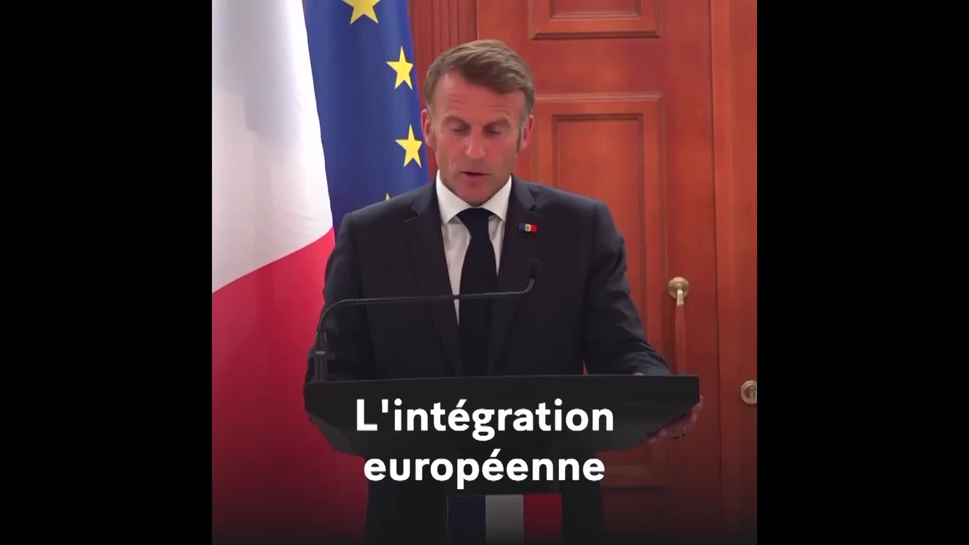 'European Union is not a Soviet Union' - Macron praises euro integration for Chisinau during country's 34th Independence day