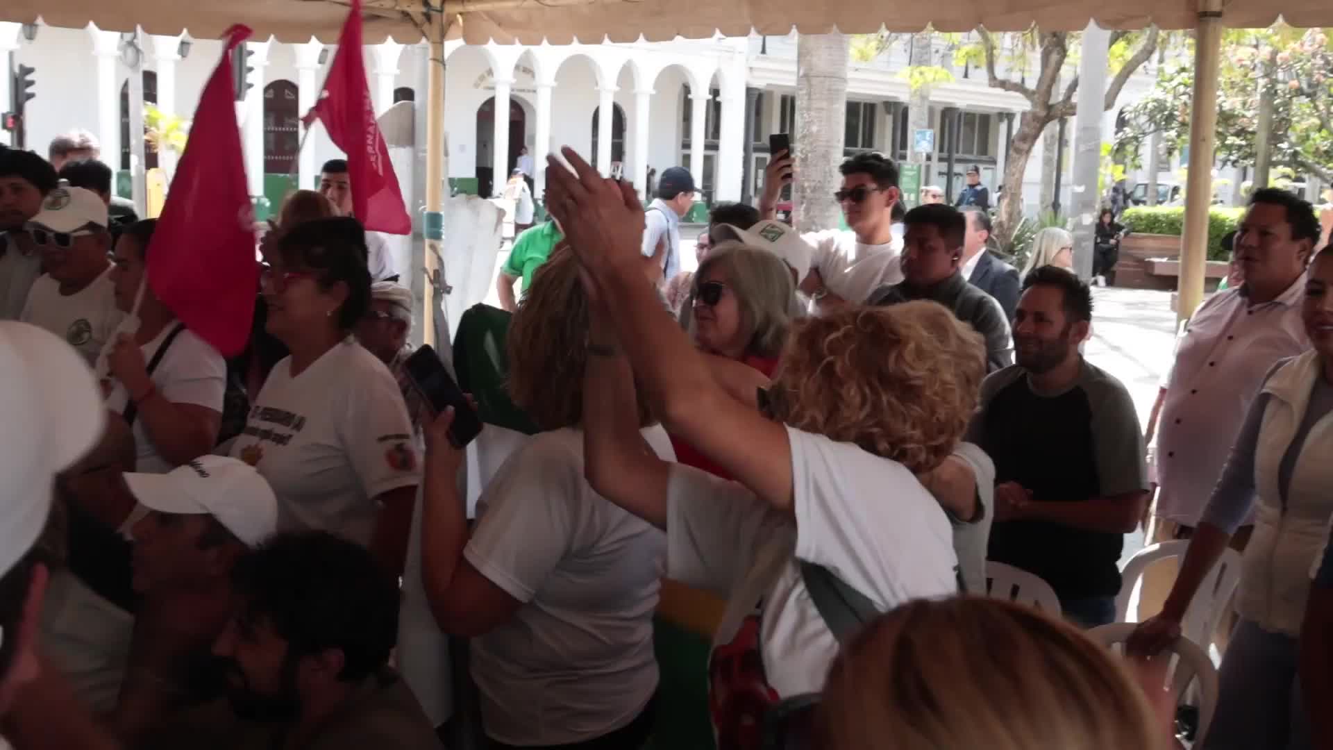 'He did not commit any crime' - Santa Cruz supporters celebrate house arrest ruling for Governor Camacho after nearly three years in jail