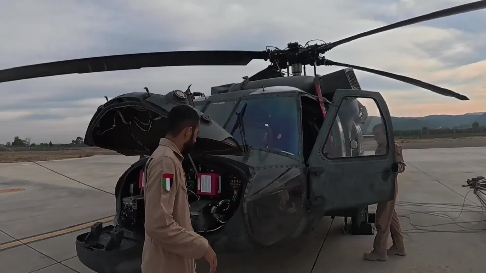 Help from above - UAE helicopter crews provide assistance as Albania gripped by raging wildfires