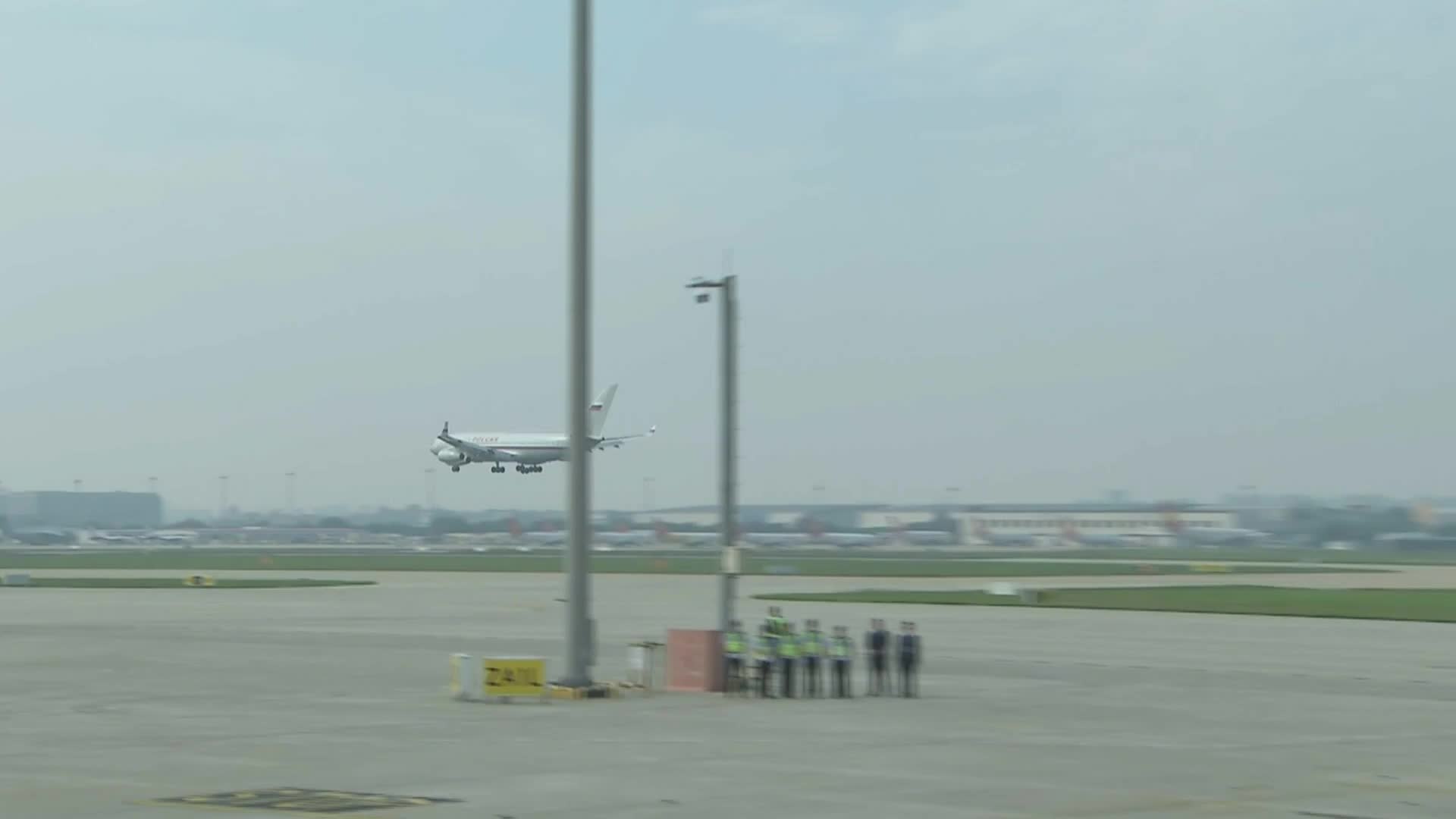 Russia's President Putin touches down in Tianjin ahead of landmark SCO summit