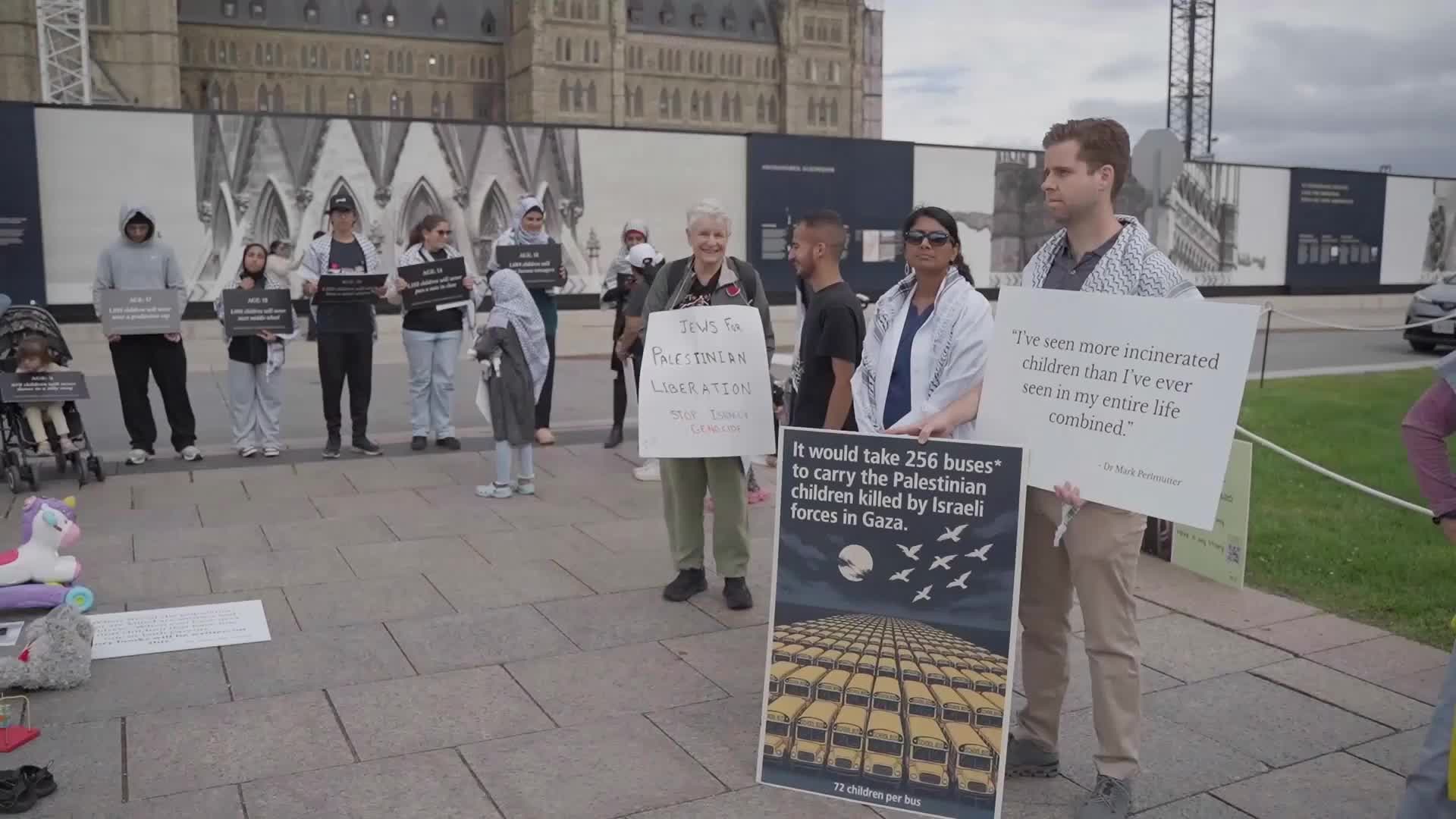 'Whatever you see online, multiply it by ten' - Canadian doctors highlight Gaza's unprecedented child trauma, urge immediate action at Ottawa rally