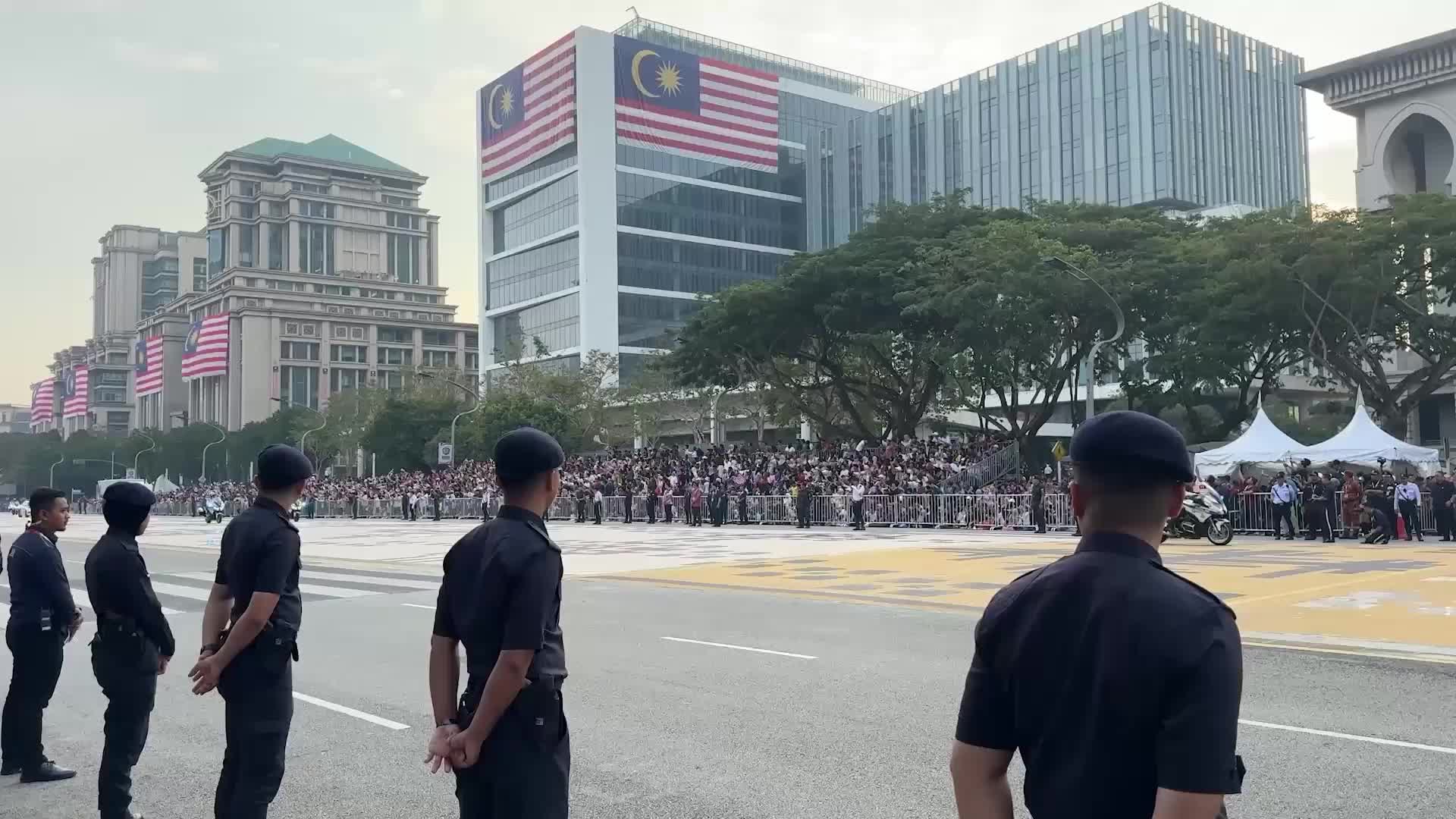 'Strong patriotic spirit' - Malaysia marks 68th anniversary of independence in Putrajaya