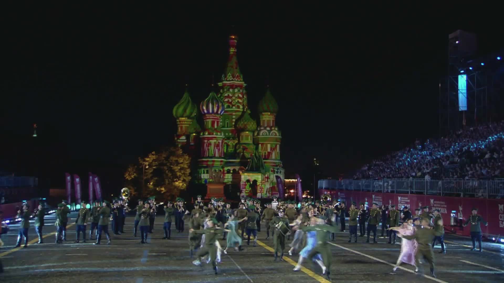 Grand finale! Spasskaya Tower Festival wraps up with dazzling Red Square spectacle