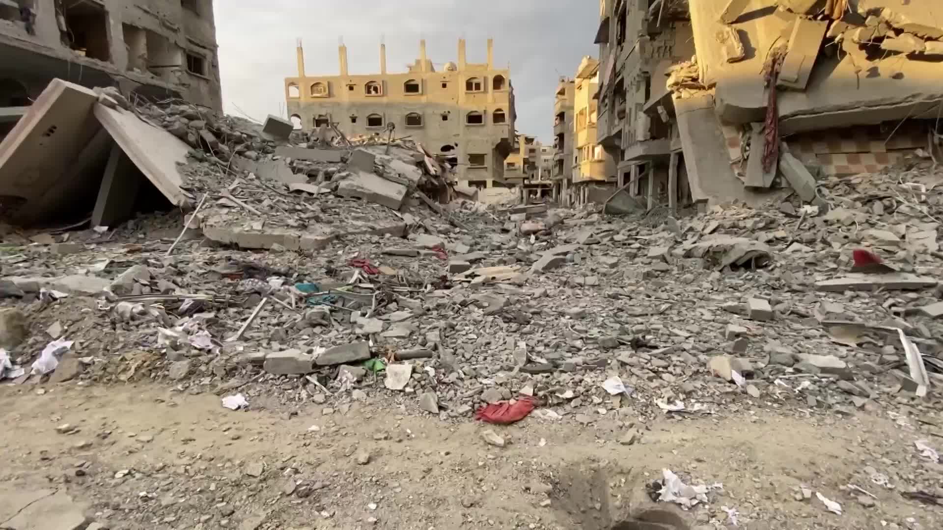 'It's totally uninhabitable!' – Palestinians return to devastation in Al-Shati camp after ceasefire takes effect