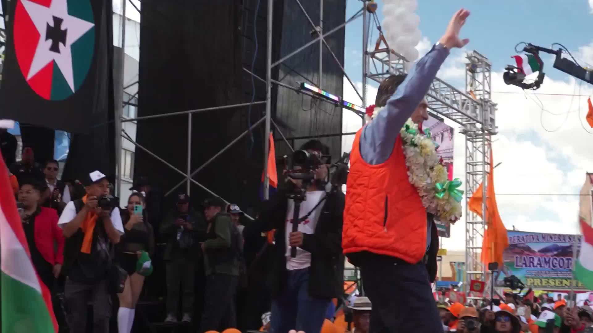 'There are some who want to annul our vote' - Rodrigo Paz urges supporters to 'protect the vote' during El Alto rally