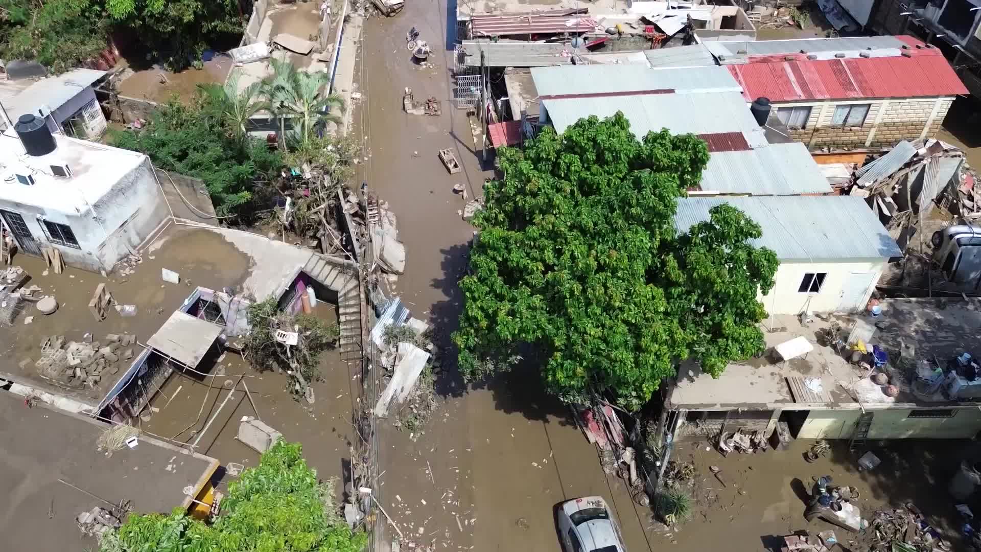 Mexico floods - Sheinbaum visits Veracruz as devastating rains leave 50 dead across Mexico