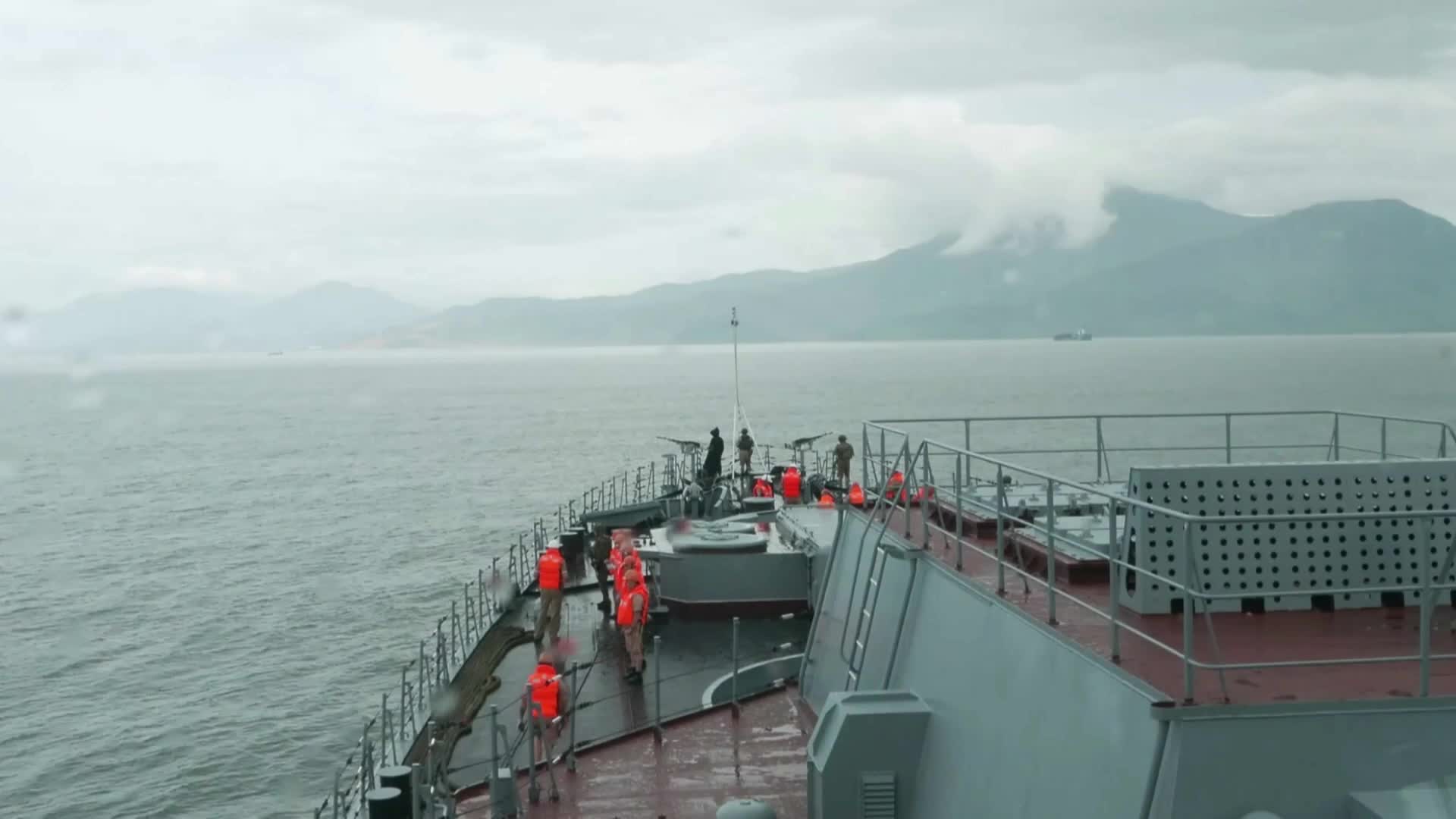 Russian ships from Pacific Fleet detachment arrive at Vietnamese port of Da Nang